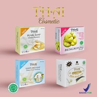 Thai Rice Milk Soap, Goat Milk, Bengkoang Mutiara Pearl Papaya Whitening Soap 50gr