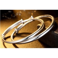 【READY STOCK】 S999 Silver Bracelet