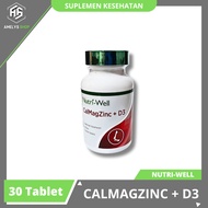 Nutri-Well CalmMagZinc + D3 contents 30 tablet