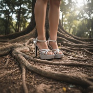 High heels with straps / women's High heels, sizes 36 to 43