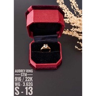 [FREEGIFT] AUDREY RING STM EMAS 916/22K 3.62G