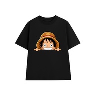 LUFFY T-shirt - ONE PIECE Pirate Island LF01, Unisex Loose Form Soft Cotton