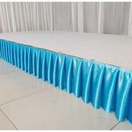 / TABLE DECORATION/ TABLE SKIRT RIPEL TABLE SKIRT 85CM HEIGHT X 300CM LENGTH