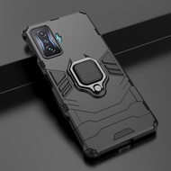 Redmi K50 Gaming 5G Shockproof Cover Finger Ring Holder Hard PC Phone Case Armor Casing