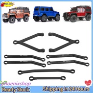 phoenixshop Diydeg High Clearance Chassis Links Set  1: 24 Scale Aluminum Alloy RC Suspension Rod Li