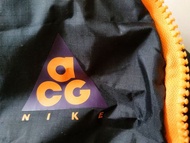 (不議價) 原價$1550 真品公司貨 Nike ACG trail 登山 露營 攀岩 越野 背包 黑 橘 輕量化 可收納 sb 真品 防潑水 環保 美國