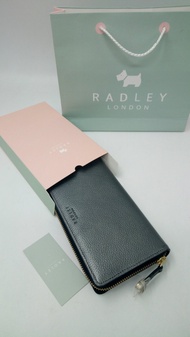 Auth Radleyˉ Genuine Leather Long Version Wallet/Card Holder 2 Colors