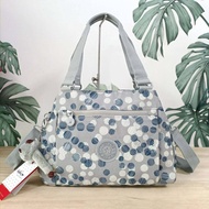 KIPLING ELISE HANDBAG กระเป๋าถือและสะพายไหล่ วัสดุ Nylon +Polyester100%(แท้งานoutlet)