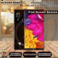 KRM Hydrogel Screen Protector Sharp Aquos Sense 8 / Sense 7 Plus / Sense 5G / Sense 4 Plus