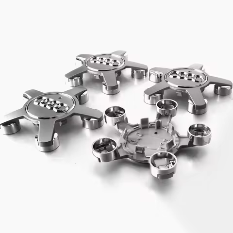 4pcs 135mm Car Styling Wheel Center Cap Hub Covers Badge 4F0601165N For Audi Sline TT RS A4 B7 B8 B9