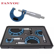 Set Micrometer 3 Piece Set Metric Inch Micrometer 906Z