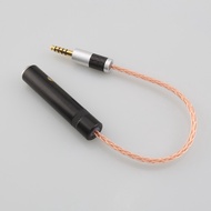 HiFi 4.4mm TRRS Balanced Male to 6.35mm TRS 3pin Female Audio Adapter Cable 4.4mm to 1/4 6.35mm UPOC