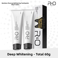 R&O | Whitening Charcoal Toothpaste 30g*2