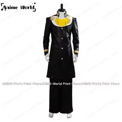 《Custom Size》Anime Higashikata Josuke Halloween Cosplay Costume