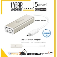 J5 Create JCA111 Type-C To VGA Adapter
