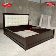 model dipan kayu untuk spring bed - dipan minimalis 160x200 jati