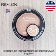 Revlon® Colorstay 2-in-1 Compact Makeup and Concealer 12.3 g เรฟรอน รองพื้น และคอนซีลเลอร์ ติดทน
