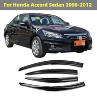 For Honda ACCORD 2008 2009 2010 2011 2012 Sedan Car Door Window Visor Rain Sun Grd Deflector Shade A