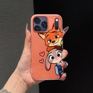 Zootopia 2 Nick Judy Casing for Samsung S25 S24 S23 PLUS ULTRA EDGE M35 A55 A56 A53 A52 A36 A35 A34 