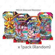 Pokemon TCG Card Game: Sleeved Booster | 3 Pack | Checklane Blister Pitch Black | Chaos Rising | Per