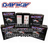 MIO I 125/MIO SOUL 125 BATTERY STOCK SIZE ORIGINAL DAYWAY