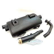 STANDARD RACING EXHAUST XMAX 250 / XMAX 300 BLACK COATING