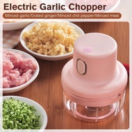 Wireless Food Chopper, Electric Mini Garlic Chopper Grinder Veggie Food Chopper, Vegetable Chopper G