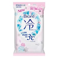 Biore hiya sheet REFRESH 清爽冰涼花香濕巾 20枚