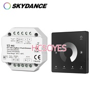 SKYDANCE 0/1-10V Zigbee 3.0 Smart LED Dimmer AC Push Switch 110V 220V APP Voice Control