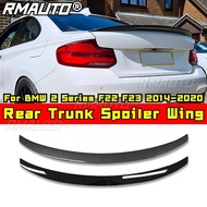 premium-Car Rear Wing Rear Trunk Spoiler Diffuser Protector Body Kit For BMW 2 Series F22 F23 2014-2