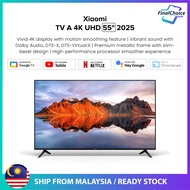Xiaomi TV A 55" 2025 4K UHD Google TV HDR 10 Dolby Audio Build-in Netflix YouTube Chromecast Android