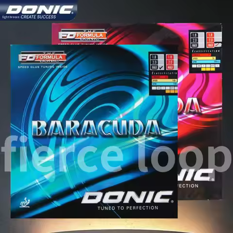 Genuine DONIC table tennis rubber BARACUDA professional friction loop back rubber 12080 MAX