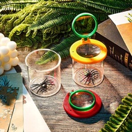 RIGOR RECLAIM66RI8 terrarium kit Portable Observation Box Backyard Explorer Bug Catcher for Kids Insect Feeding Experimental Handheld magnifier Children Education Toys