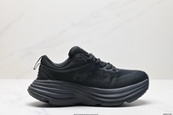 Original HOKA ONE ONE Bondi 8 shock absorbing road running shoes for men and women ladies sport snea