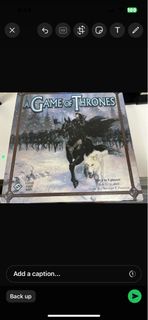 Card game 桌遊 board game 英文正版，權力的遊戲 a game of thrones