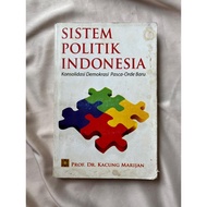 Indonesian Political System Book: Democracy Consolidation Post-Order New Kacung Marijan