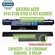 Batre Battery Acer Aspire 4741 4741G 4741Z 4741Zg 4752 4750 Original