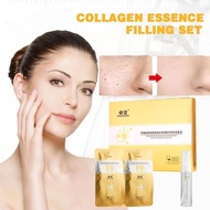 Deer Bone Collagen Filling Patch Set Box Moisturizing And Lifting Nano Instant Face Essence For S7B9