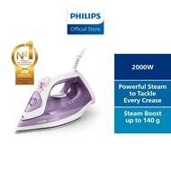 PHILIPS 3000 Series Steam Iron - DST3010/30, 2000W, 300ml water tank