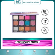 (BPOM ORIGINAL)-MAKE OVER POWERSTAY EYE PALLETE 12x15gr-Eyeshadow