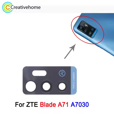 Back Camera Lens For ZTE Blade A71 A7030 Replacing Spare Part