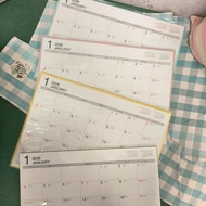 2026 A4 B5 13K Desk Calendar Flat Monthly 115 Stationery Office