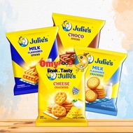 110g / 100g / 80g Julie's Cheese Crackers, Milk Flavoured Crackers, Choco Stick, Milk Flavoured Stic