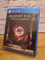 แผ่นเกม Playstation4 (ps4) เกม Resident Evil Revelations 2  ใช้กับเครื่อง PlayStation 4 ได้ทุกรุ่นเป็นสินค้ามือสองของแท้สภาพสวย ใช้งานได้ตามปกติ