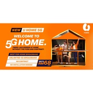 U Home 5G: U Mobile’s unlimited 5G wireless broadband (PLAN + 5G ROUTER) RM68/Month