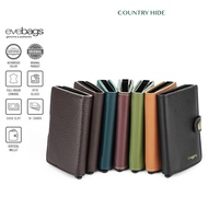 COUNTRY HIDE SEMPRE Full Grain Cowhide RFID Blocking Smart Wallet Card Holder Cash Slot CH06-HW2020