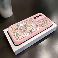 Casing hp for Samsung A17 4G A17 5G M17 5G F17 5G Case Small Animal CuteYANG New Trendy Kesing Silic