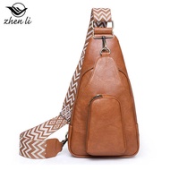 Z h e n l i P U Crossbody Bag Female 2 0 3 Chest b a g s