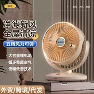 Mini Desktop Cross-border Electric Fan usb Circulation Fan Rechargeable Outlet Household Factory Dir