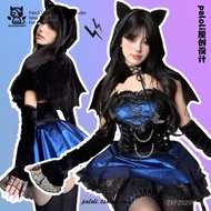 Halloween Cloak i Succubus Catwoman Costume Lolita cos Original lolPacosplay Costume Two-Dimensional